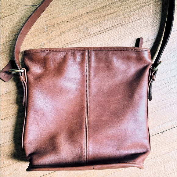 Retro Coach leather shoulder bag - Picture 2 of 6